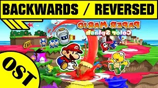 Main Theme Ragtime   Paper Mario Color Splash OST Backwards Reversed