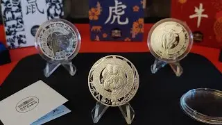 2022 France Silver Coin &euro;10 Year of the Tiger Proof (Lunar Series)