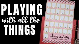 December Daily 2024 Fountain Page Table of Contents - Memory Keeping & Paper Crafting