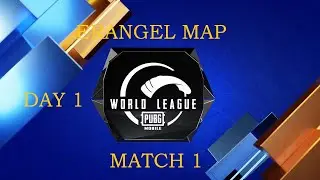 PUBG Mobile World League WEST 2020 Day 1 MATCH KE 1! WILDCARD GAMING CHICKEN DINNER IN MAP ERANGEL!!