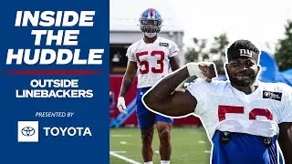 Inside the Huddle: Outside Linebackers | New York Giants