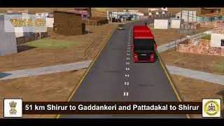 Inauguration and Foundation stone laying of 26 NH projects worth Rs 12,795 Cr in Hubballi, Karnataka