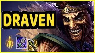 DRAVEN VS TRISTANA ADC GAMEPLAY