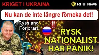 TOTAL H&Auml;RDSM&Auml;LTA Live P&aring; TV! Putins Krig V&auml;nds Till Katastrof! | RFU News