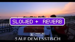 01099    5 AUF DEM ESSTISCH (slowed+reverb)  🔥 💥