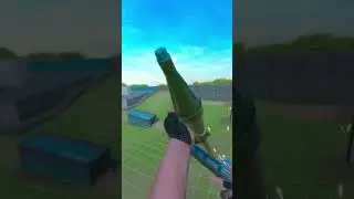 Rocket Jump Trickshot in Bonelab #shorts