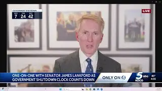 WATCH: Sen. James Lankford speaks about budget negotiations, possible government shutdown from DC