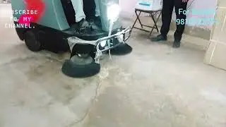 Ride on Sweeper Machine | Floor Sweeping | #cleaning #vacuum #scrubber #sweepers #sweeping