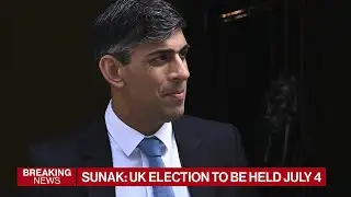 UK Election Set for July 4 as Tories Struggle in Polls
