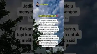 Ciri-ciri pasangan hebat di dunia #cerita #katabijak #katakata #motivasidiri #motivasihidup #quotes