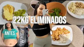 DI&Aacute;RIO DA DIETA | perdi 22kg fazendo reeduca&ccedil;&atilde;o alimentar #emagrecimento #perderpeso #deficitcaloric