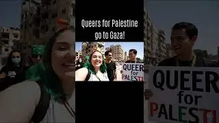 queers for Palestine trip to gaza #ai #funny #veo3
