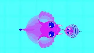 Mope.io Animation - Elephant vs Tigers with 20 Random Effects