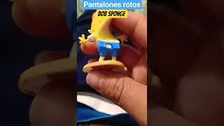 Bob sponge pantalones rotos #bobesponja #spongebob #coleccionismo #miniature #nickelodeon