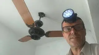 Ventilador de teto Lento ou com baixa rotação