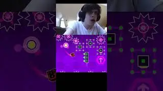 Когда нашёл секретный путь на безумном уровне | Geometry Dash