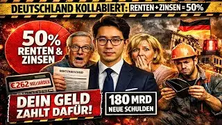 DEUTSCHLAND KOLLABIERT: Renten + Zinsen fressen 50% des Budgets – Dein Geld zahlt dafür