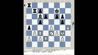 Lasker, Emanuel vs Janowski, Dawid Markelowicz | World Chess Championship 9th 1909, Paris R7