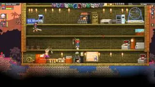 Let's Play Starbound: Episode 42: Finishing The House: