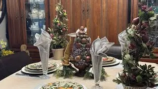 *summer fruity tablescape