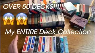 My Entire Playing Card Deck Collection // 2020
