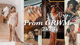 Prom Prep + Vlog 2k23 ☆| makeup, hair, practice, GRWM, errands, lit vibes + more | ItssNiquess