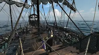 200 Battania vs 120 Empire – Epic War Sails Naval Battle in Bannerlord