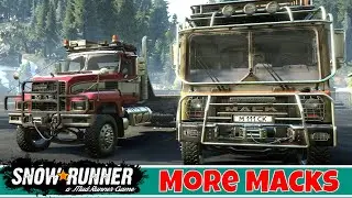 Snowrunner Mack Dual Pack DLC | Putting The Mack Pack to Work