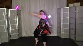 Poi Dance Day 157 Gettin&rsquo; Live 20250713 TT Cut #poi #PoiSpinning #PoiDance #FlowArts #PoiTutorial 