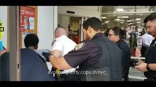 13Pct NYPD Officers Allowed A CVS Pharmacy Manager To Badly Assault An Alleged Homeless Shoplifter