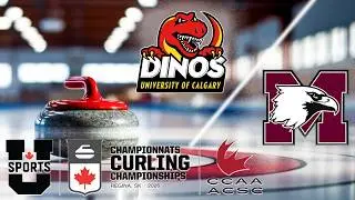 DRAW 2 (Fixed) | Calgary Dinos vs McMaster Marauders (W) - 2026 U SPORTS/CCAA Championships
