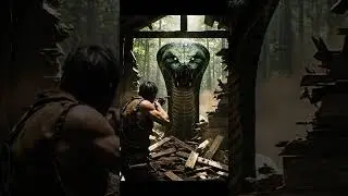 Encounter with the Giant Snake | Lihami 111 #shorts #animals#snake