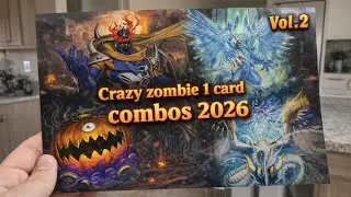 NEW! ヴェンデット ZOMBIE 1 CARD COMBO VOL 2 ft. VENDREAD - GUIDE/TUTORIAL+DECK PROFILE/LIST YUGIOH 2026.