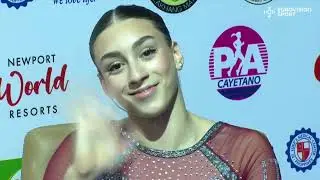 2025 World Junior Artistic Gymnastics Championships. EF. Women's FX