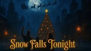 🇬🇧🌨️Pierstar's Forge - Snow Falls Tonight ❄️🎸 | 80s Hard Rock Christmas Anthem 🎅❄️