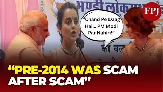 &ldquo;Chand Pe Daag Hai, PM Modi Par Nahin&rdquo; | Kangana Ranaut Praises PM Modi in Mandi