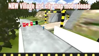 ➖ NEW village road speed breaker map mod add release  bussid