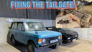 Range Rover Classic 2 door restoration - more tailgate fun!