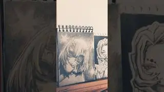 Look at the shiny graphite #anime #art #fanart#traditional
