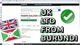 How to Register a UK LTD Company from Burundi Step by Step Guide | UK LTD Company Setup from Burundi