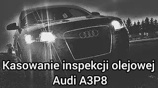 Kasowanie inspekcji olejowej Audi A3 p8 (2003-2012)