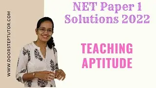 UGC NET Paper 1 - 12 October 2022 Paper Solutions - Teaching Aptitude | NTA NET JRF