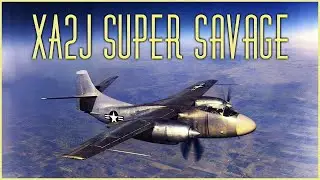 North American XA2J Super Savage: A Giant with a Broken Heart