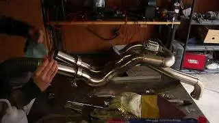 X-Pipe Demonstration With Shop Vac