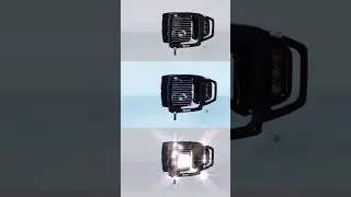 Abrams Heated Lens LED Snow Plow Headlight &ndash; Illuminate Your Winter Path with Superior Visibility!