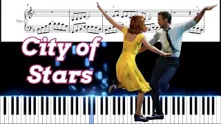La La Land - City Of Stars - Easy Piano Turorial & Sheet Music (in the description)