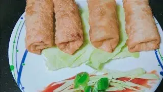 mini spring roll (chicken recipe)