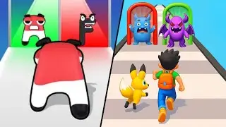 Alphabet Run Letter Go | Monster Pocket Run Building/All Level Gameplay: Android,iOS- New APK Update