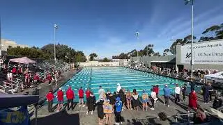 UW vs UCSD+UCLA- W 100 Free, Stoneburg Carlson Schneider