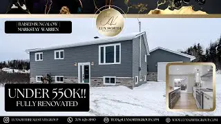 FULLY RENOVATED RAISED BUNGALOW IN MARKSTAY-WARREN UNDER 550K!!